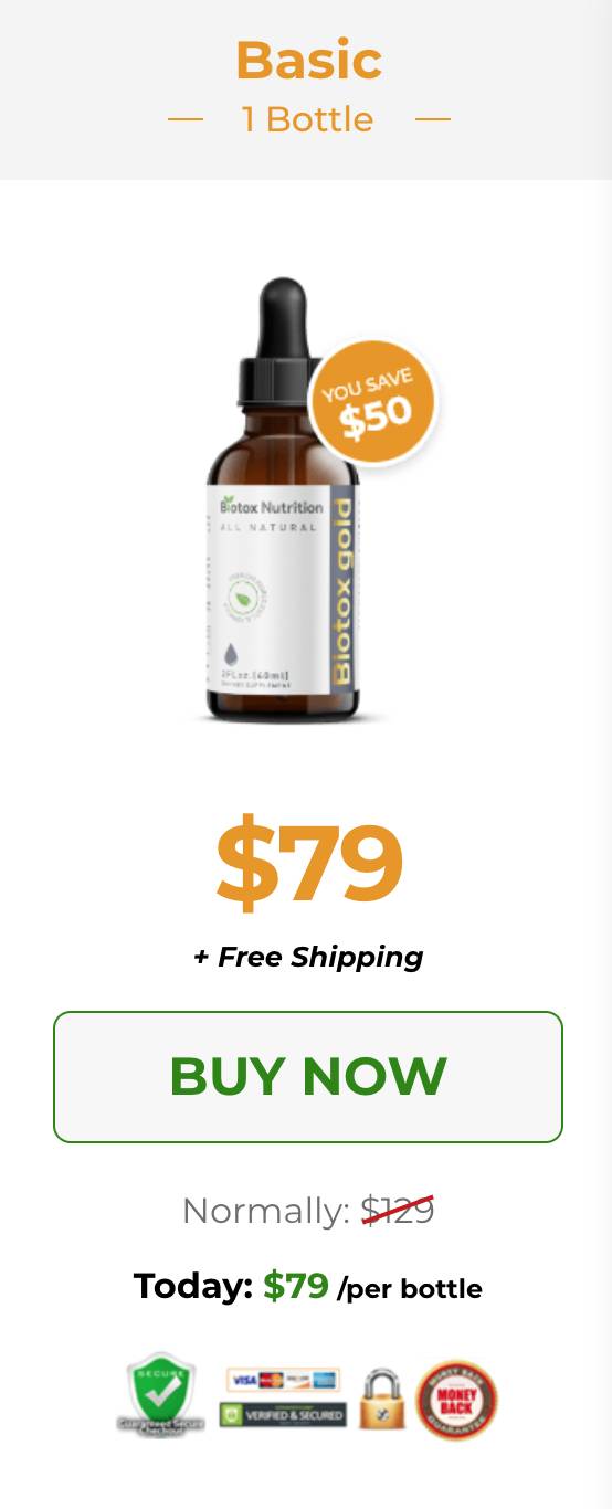 Biotox Gold - 1 Bottle